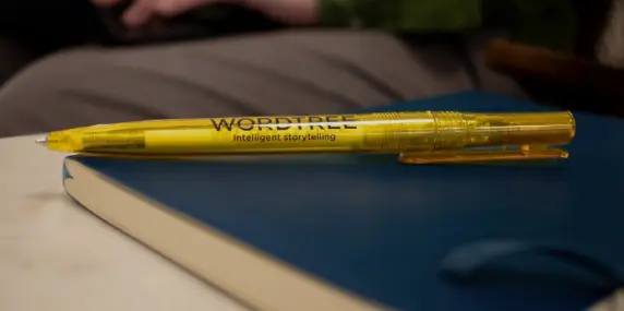 Pen and notebook